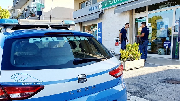 Cava de’ Tirreni, rapina in farmacia: arrestato il bandito
