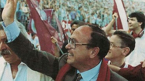ASSOCIAZIONE “MACTE ANIMO 1919”: UNA TARGA AL PRESIDENTE PEPPINO SOGLIA IN OCCASIONE DEL 35° ANNIVERSARIO DELLA PROMOZIONE IN SERIE B DEL GIUGNO 1990