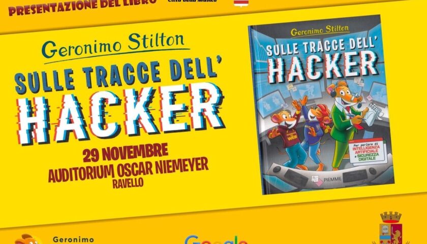 Ravello, “Sulle tracce dell’Hacker”: Geronimo Stilton e Polizia Postale per la sicurezza online
