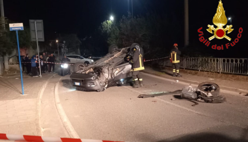 Salerno, Jeep fuori strada: ferito un 34enne