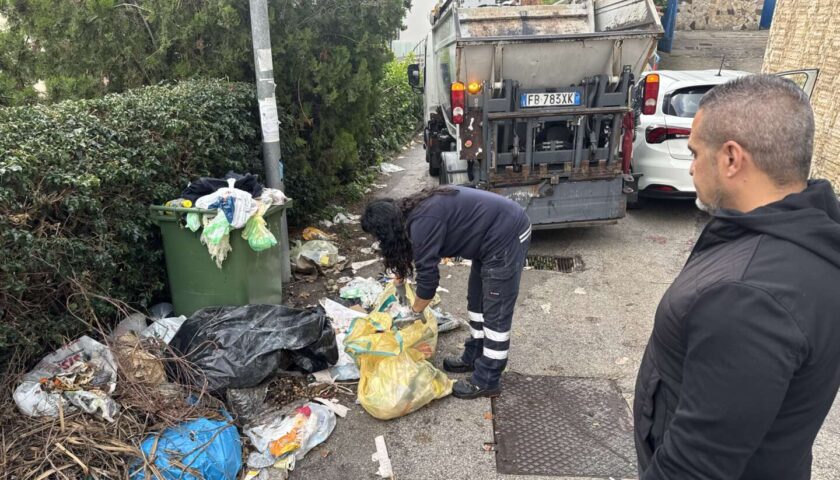 Micro discariche, task force di Salerno Pulita e polizia municipale