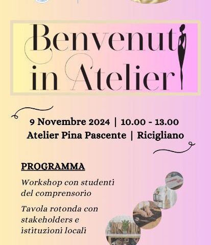 CNA SALERNO, SECONDA EDIZIONE DI “BENVENUTI IN ATELIER”