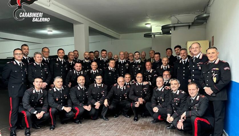 IL COMANDANTE LEGIONE CARABINIERI “CAMPANIA”  GENERALE LA GALA  VISITA LE STAZIONI CARABINIERI DELLA ZONA SUD DI SALERNO