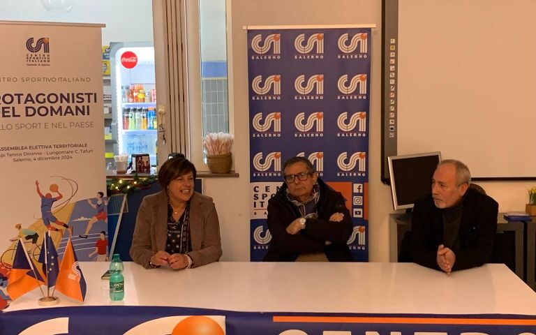 Teresa Falco confermata alla presidenza del Csi Salerno