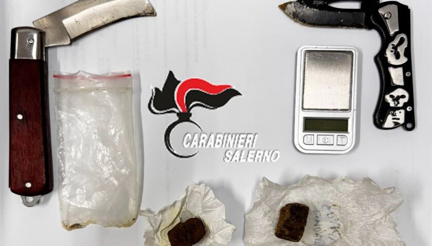 Salerno, spacciava dai domiciliari: arrestato giovane pusher
