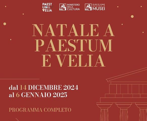 NATALE A PAESTUM E VELIA CON TANTISSIME ATTIVITÀ IN PROGRAMMA