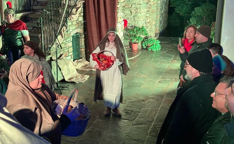 Montecorice, il borgo incanta con la magia del Presepe Vivente