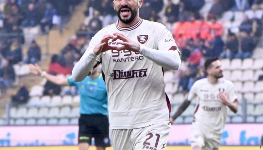 A Soriano risponde Palumbo, pari Salernitana a Modena