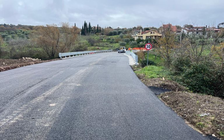Venerdì riapre la SP 13 a Trentinara sul Vallone “Corsole”
