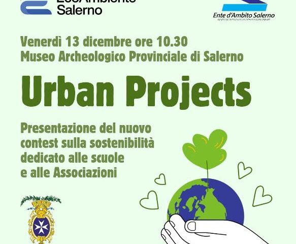 URBAN PROJECTS: ECOAMBIENTE ED EDA PRESENTANO IL NUOVO CONTEST RIVOLTO A STUDENTI E ASSOCIAZIONI SULLA SOSTENIBILITA AMBIENTALE