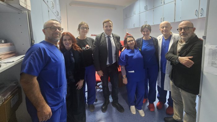 Asl, il direttore sanitario in visita all’ ospedale di Vallo della Lucania