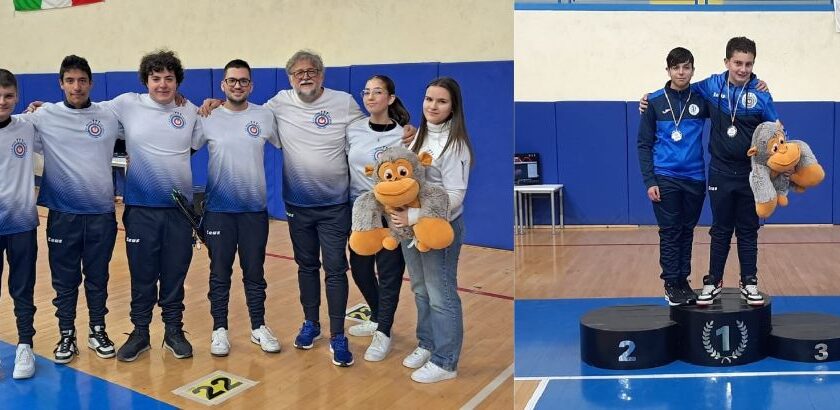 Campionato Regionale Indoor 2025 di Tiro con l’Arco,  Arcieri Don Bosco di Cava 5 volte sul podio