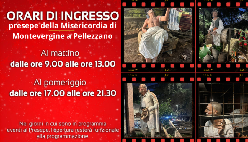 Grande successo per il presepe della Misericordia di Montevergine a Pellezzano