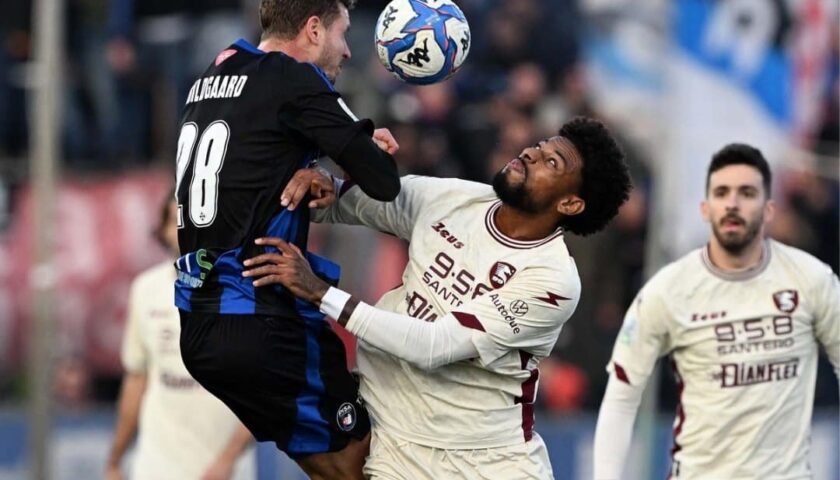 Moreo affonda la Salernitana, per Breda disco rosso a Pisa