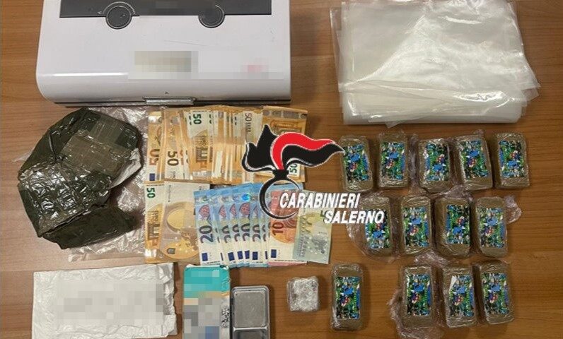 Sarno, operazione antidroga: arrestati due fratelli