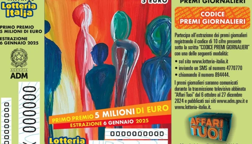 Lotteria Italia, i biglietti vincenti