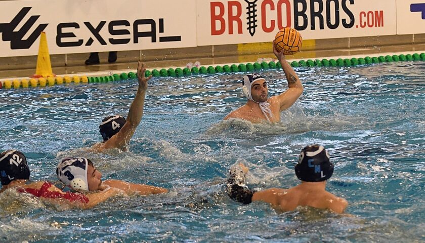 La Bricobros Rari Nantes Arechi vince contro il C.N. Latina per 12-8