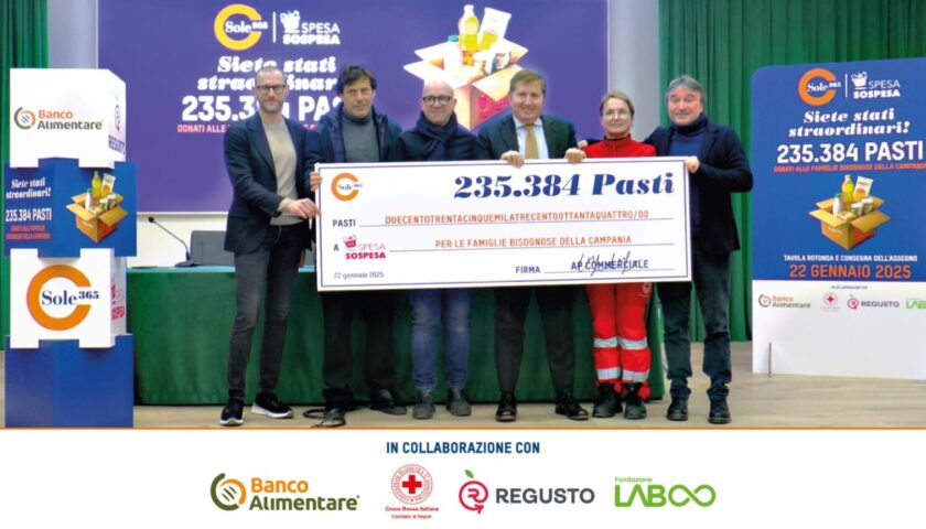 RACCOLTI FONDI PER DISTRIBUIRE OLTRE 230 MILA PASTI CON IL PROGETTO SPESASOSPESA.ORG