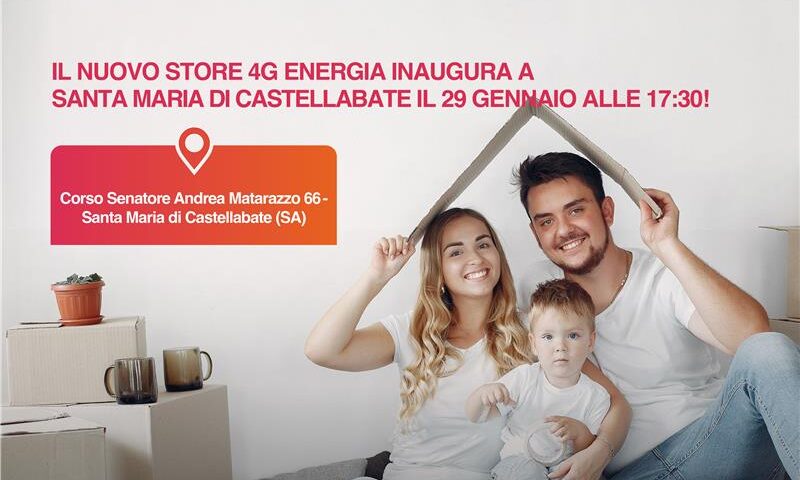 4G Energia apre un nuovo Point a Castellabate