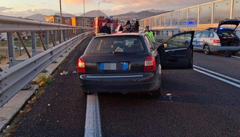Battipaglia, incidente nei pressi dello svincolo dell’A2: 7 feriti, due in codice rosso