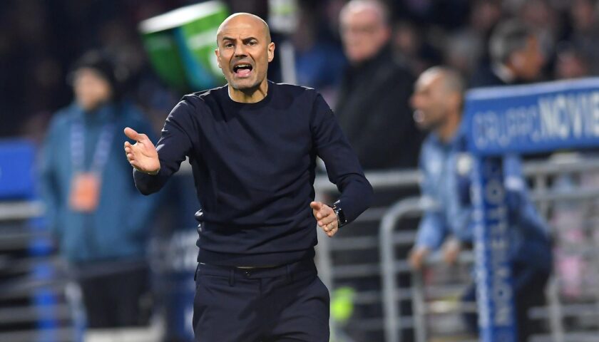 Bianco: “Non sono contento del Frosinone soprattutto dopo un grande primo tempo”
