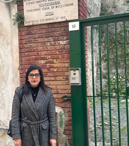 La senatrice Anna Bilotti in visita all’Icatt di Eboli