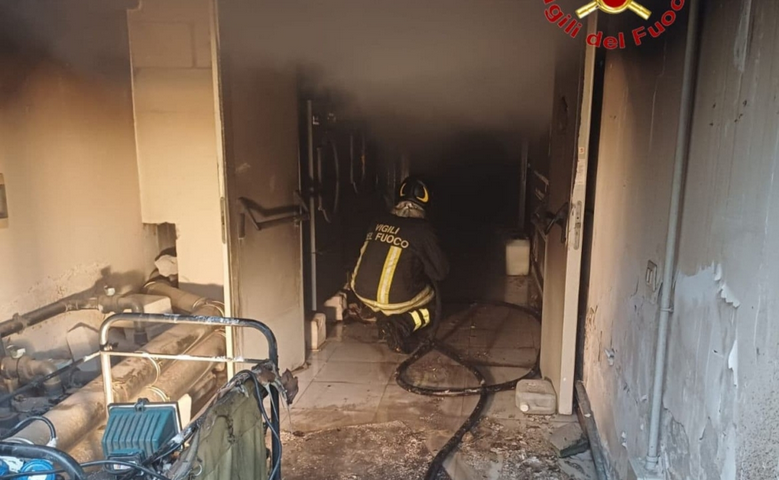 Mercato San Severino, dopo l’incendio la Spa dell’Hotel chiude per una settimana