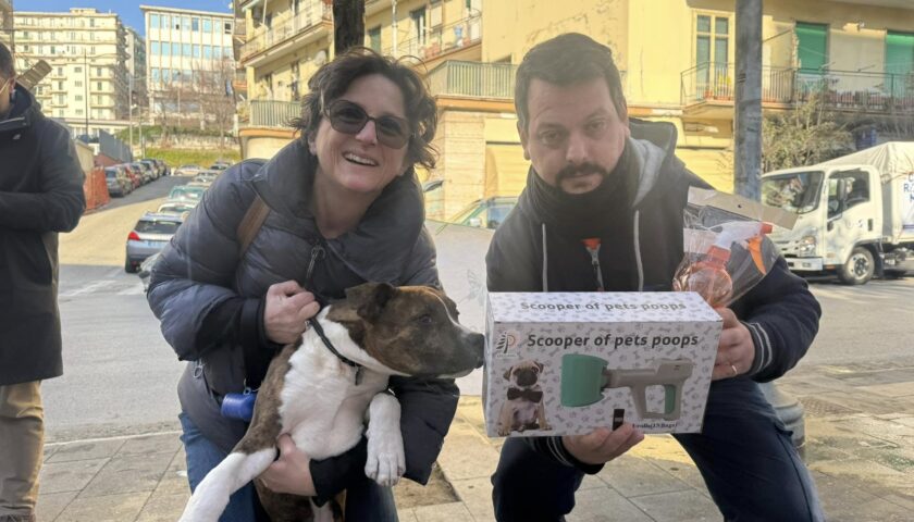 Salerno Pulita: successo per l’iniziativa dedicata agli amici a 4 zampe
