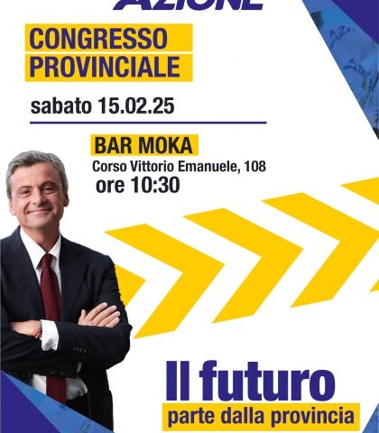 Salerno, sabato congresso provinciale di Azione