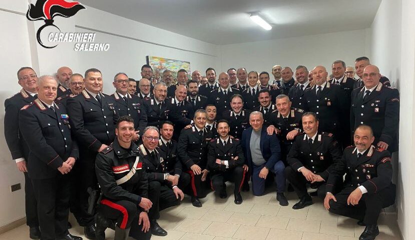 Carabinieri, il generale La Gala comandante Legione Campania in visita ai presidi dell’Arma di Eboli e Battipaglia