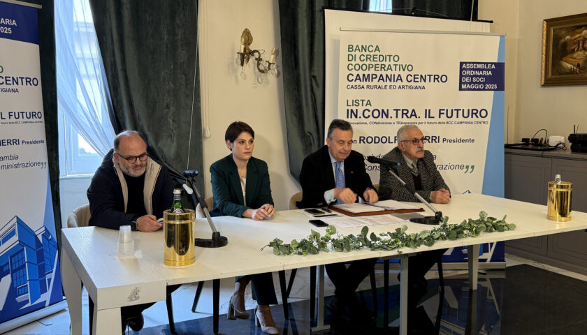 Salerno, incontro stamani per il futuro della BCC Campania Centro