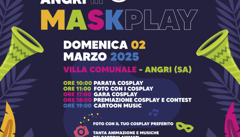 Angri in Maskplay: un carnevale di divertimento e solidarietà
