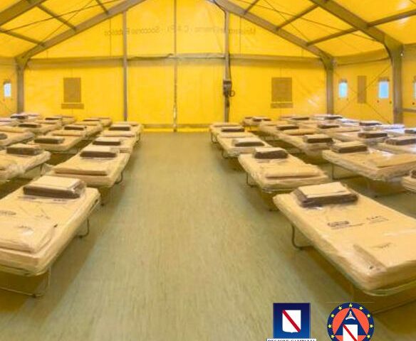 BRADISISMO, REGIONE CAMPANIA COMPLETA L’AREA ACCOGLIENZA