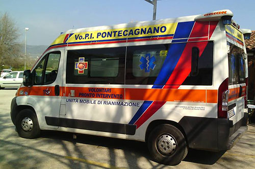 Pontecagnano, incidente in via Picentino: giovane in ospedale