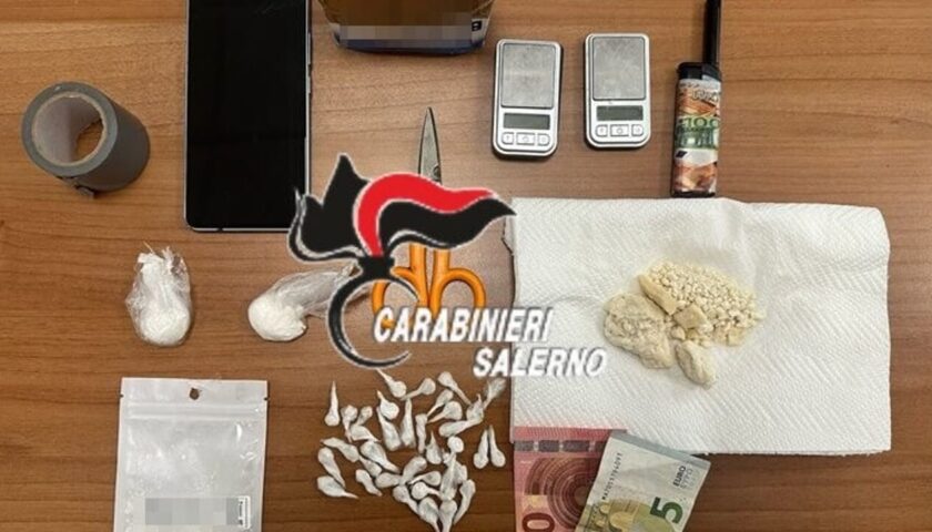 Angri, scoperto in strada con 70 grammi di crack: in carcere 27enne