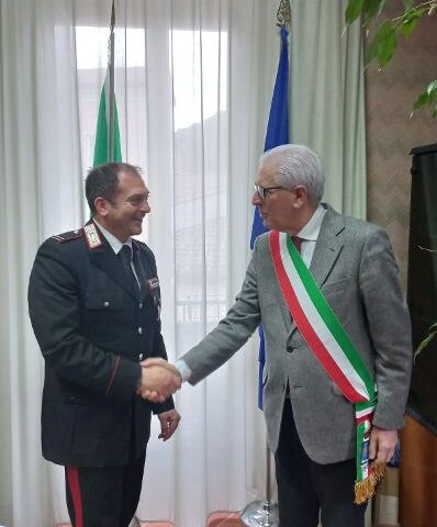 IL MARESCIALLO FABIO PIGNATIELLO NUOVO COMANDANTE DELLA STAZIONE DEI CARABINIERI DI CAMPAGNA