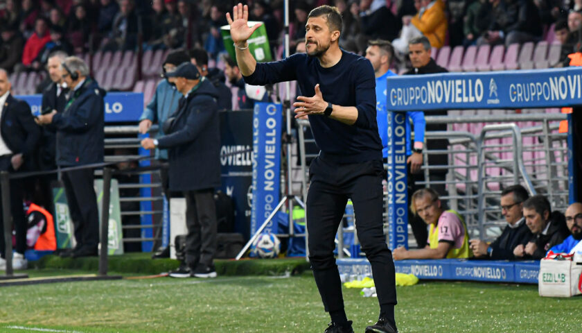 Palermo, Dionisi: “Non era facile vincere a Salerno, qui hanno perso Modena e Cremonese”
