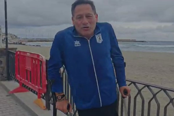 Salerno corre, in gara anche l’atleta paralimpico Sasso per battere record mondiale