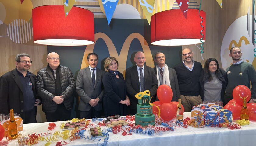 Apertura del nuovo ristorante McDonald’s al Salerno Retail Park