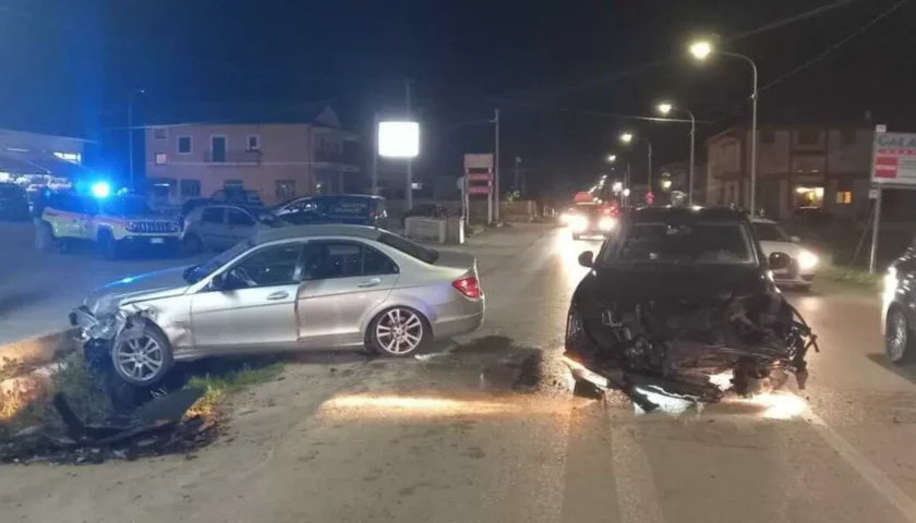 Incidente a sala Consilina, due feriti in ospedale