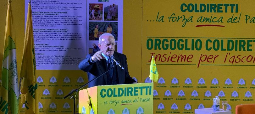 GIOVANI, ECCELLENZA E QUALITA’: LA RICETTA DI DE LUCA PER L’AGRICOLTURA DELLE AREE INTERNE DELLA CAMPANIA