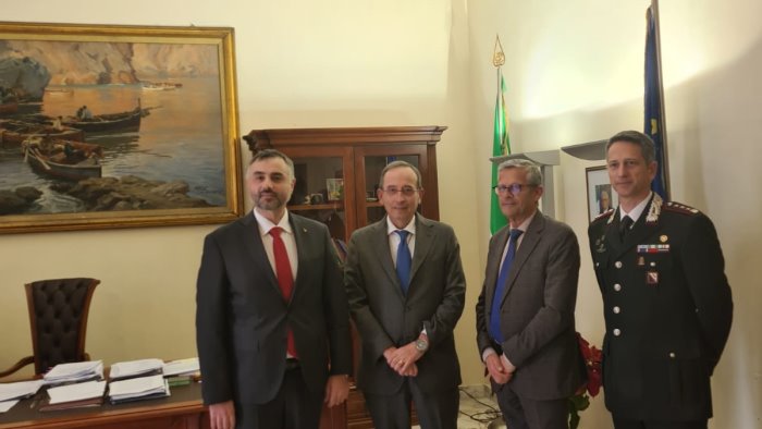 Salerno: il Prefetto riceve il console generale della Romania