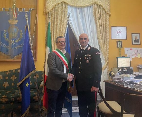 IL MARESCIALLO CONO PASCUCCI NUOVO COMANDANTE DELLA STAZIONE DEI CARABINIERI DI MONTESANO SULLA MARCELLANA  