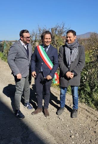 Pagani, al via il restyling di via Sanguette