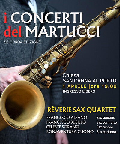 Musica: nuovo appuntamento con i Concerti del Martucci, martedì evento a Sant’Anna al Porto