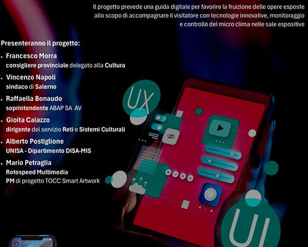 Salerno, mercoledì alla Pinacoteca provinciale presentazione progetto Smart Artwork