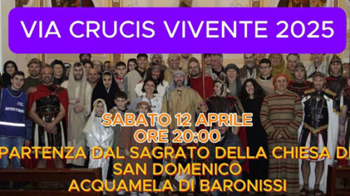 Baronissi, preparativi per la Via Crucis Vivente della parrocchia di San Pietro ad Acquamela