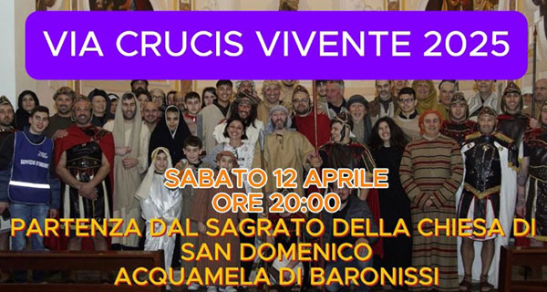 Baronissi, preparativi per la Via Crucis Vivente della parrocchia di San Pietro ad Acquamela