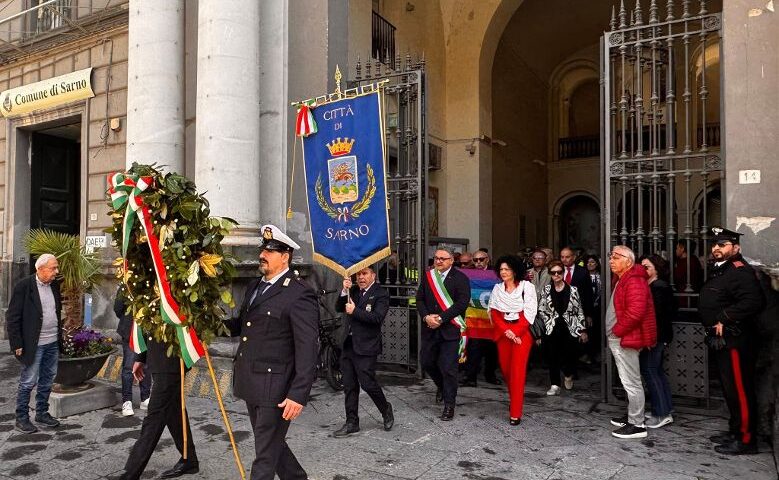 Sarno si stringe attorno al valore della memoria e della libertà