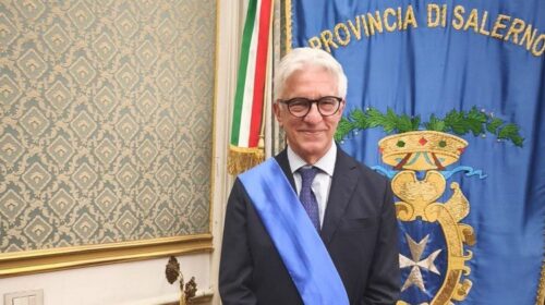 Provincia Salerno, lunedì 28 aprile giuramento del presidente Napoli
